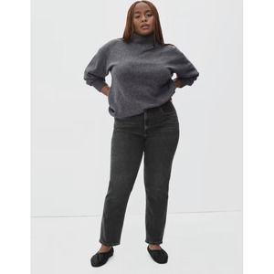 Everlane High Waist Straight Jean